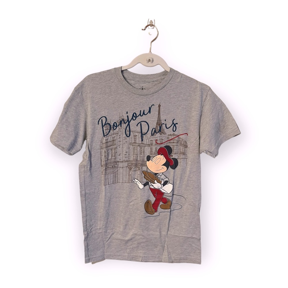 Bonjour Paris Disney World EPCOT Mickie Mouse Tee